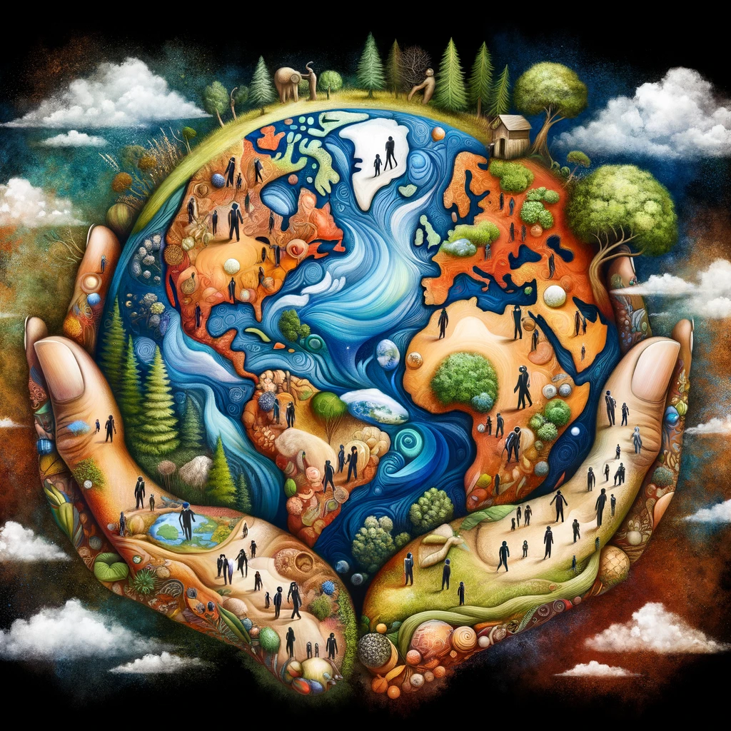 The Earth does not belong to us; we belong to the Earth. An essay in English